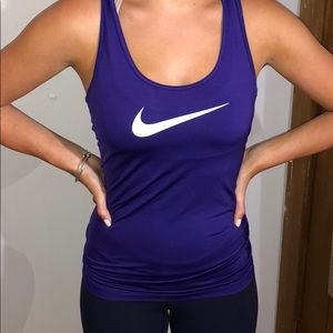 Xs purple Nike dri fit tank top!